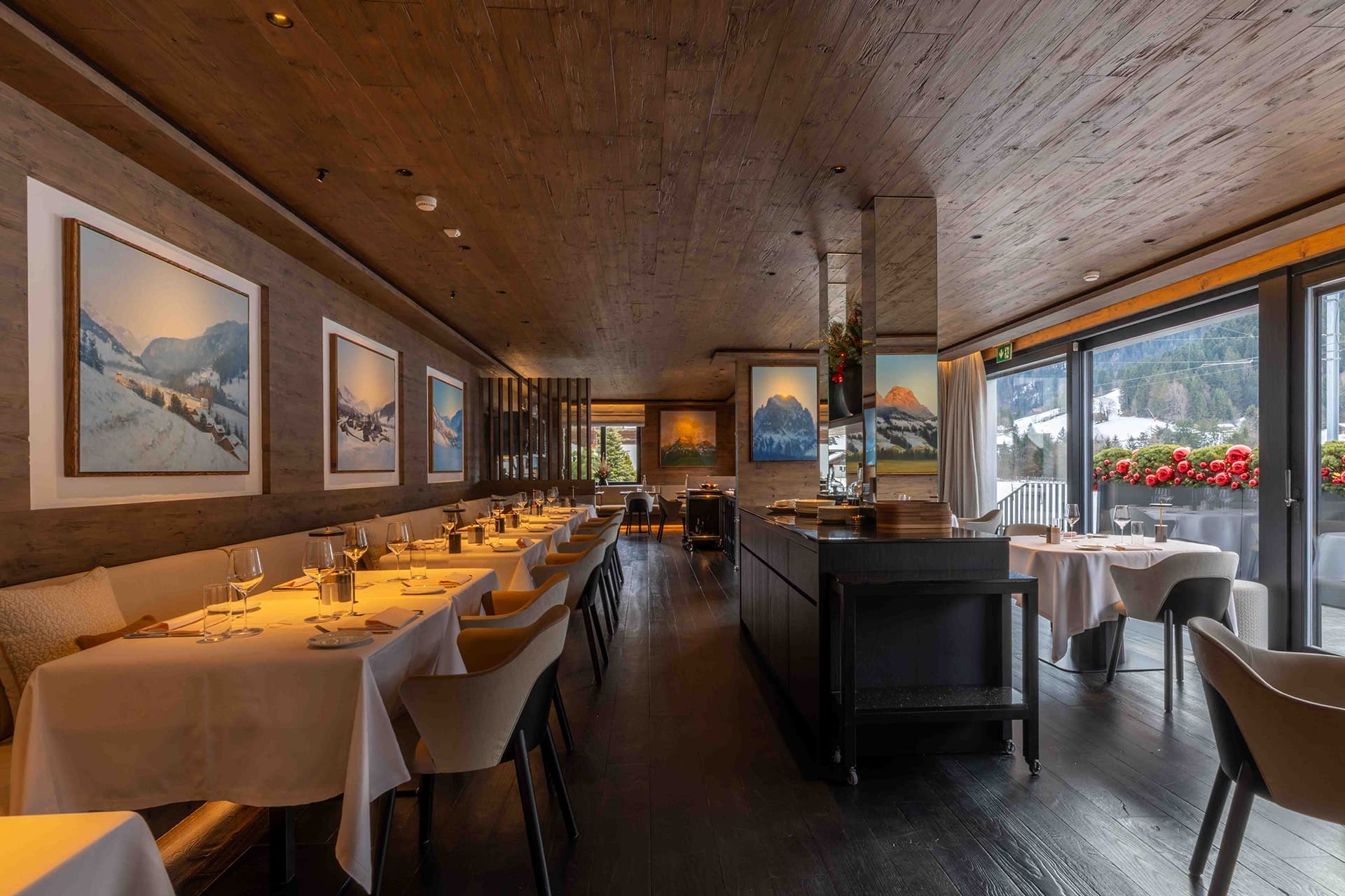 Le restaurant du Valrose à Rougemont