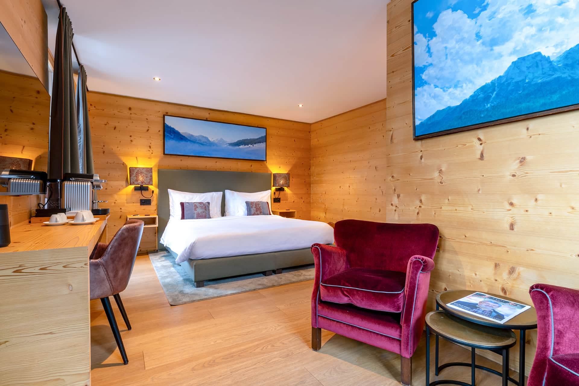 Prestige-Zimmer im Hotel Valrose