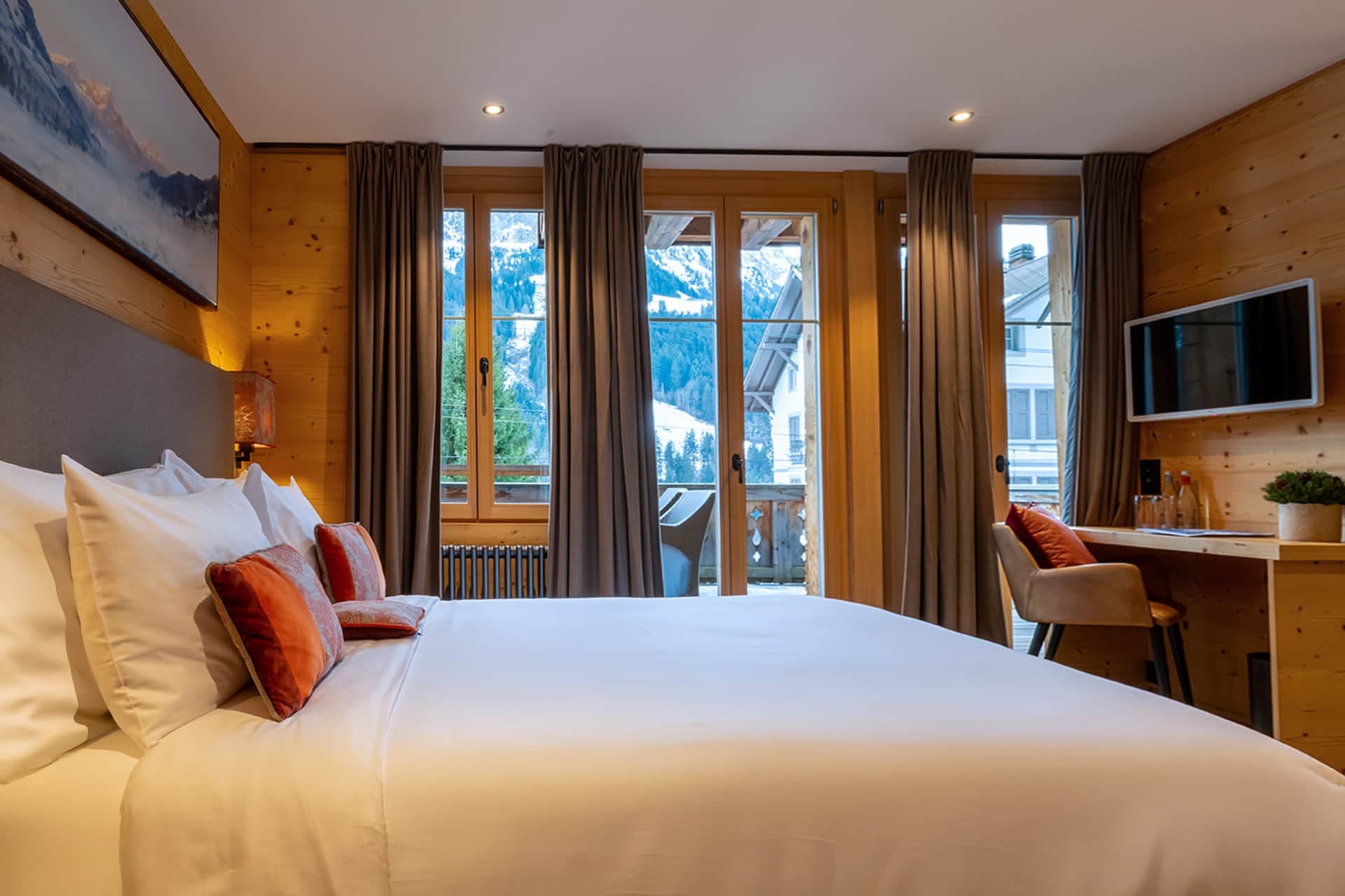 Salle de bains d’une chambre Classique du Valrose