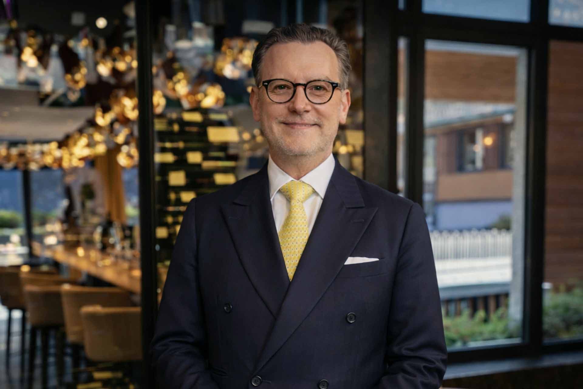 Mario Guzzetti, Restaurantdirektor des Valrose