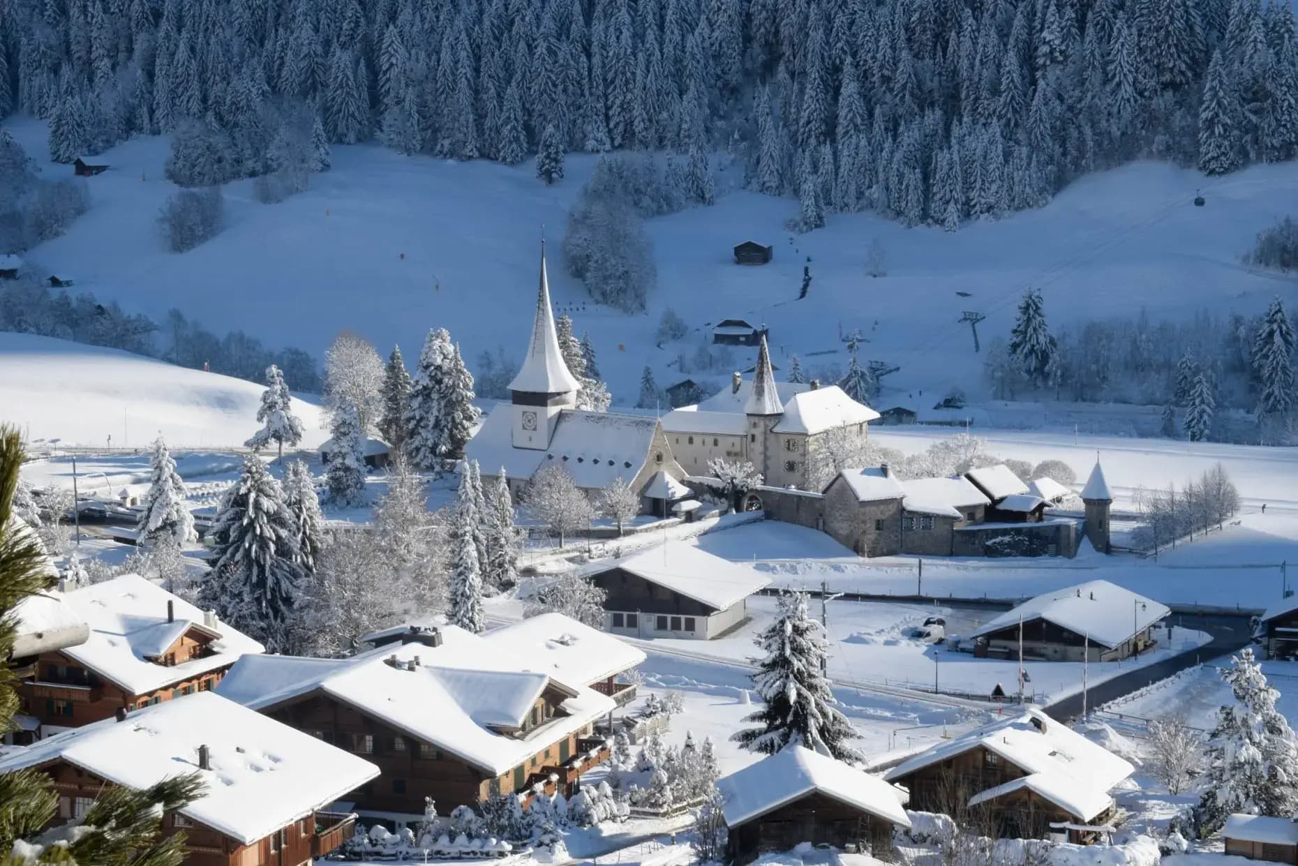Lo chalet del Valrose nel cuore di Rougemont