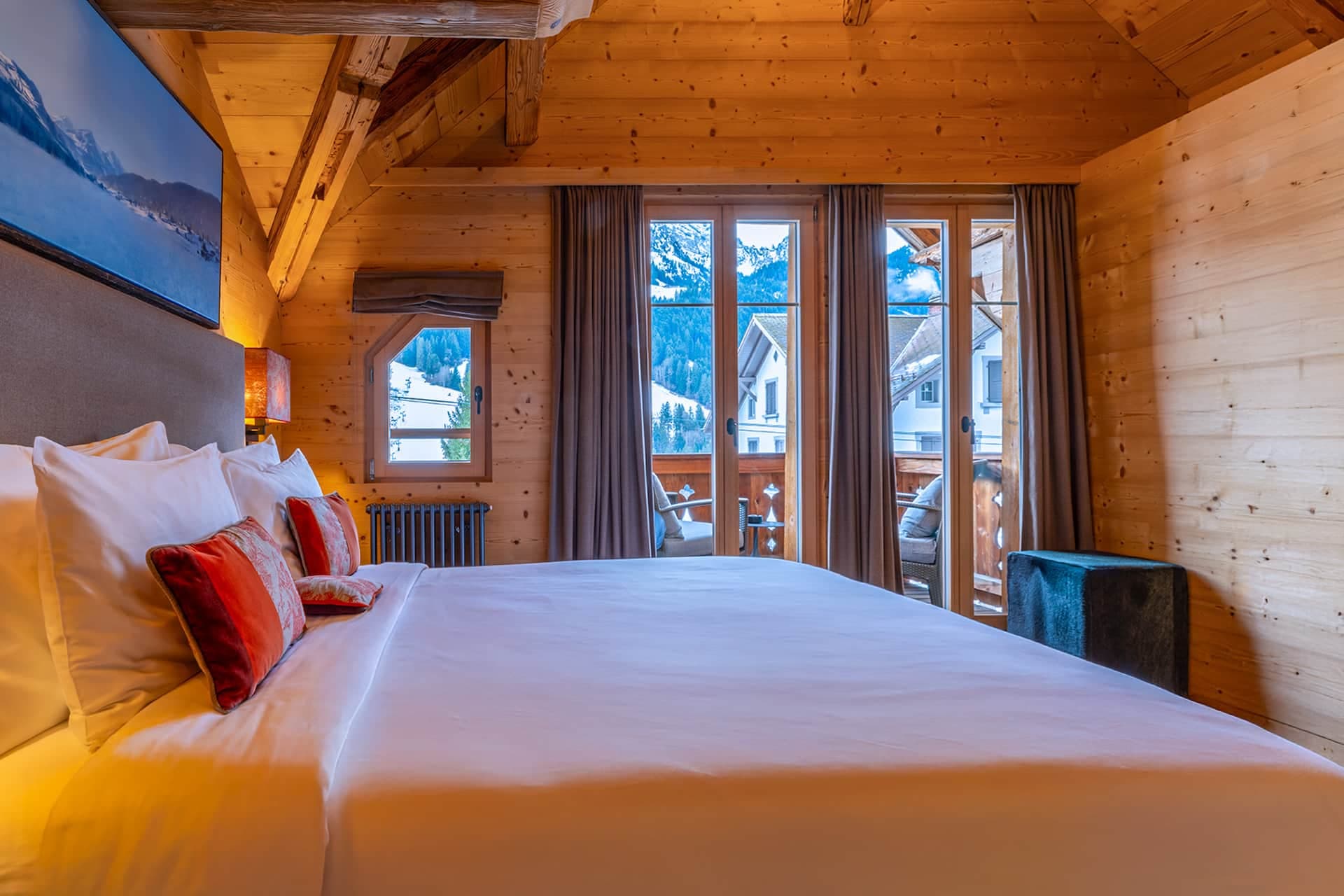 Vue depuis une chambre Supérieure du Valrose