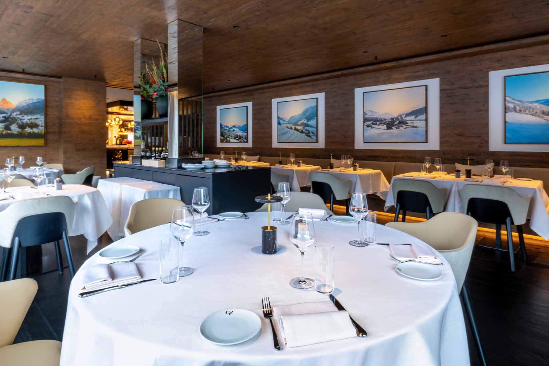 La salle du restaurant Valrose