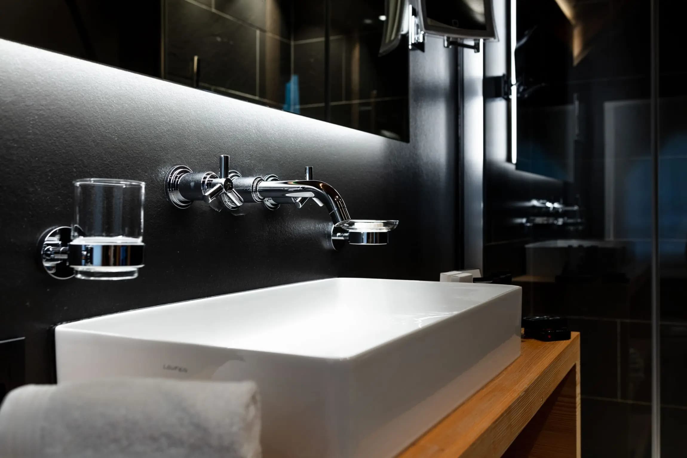 La lounge dell’Hotel Valrose