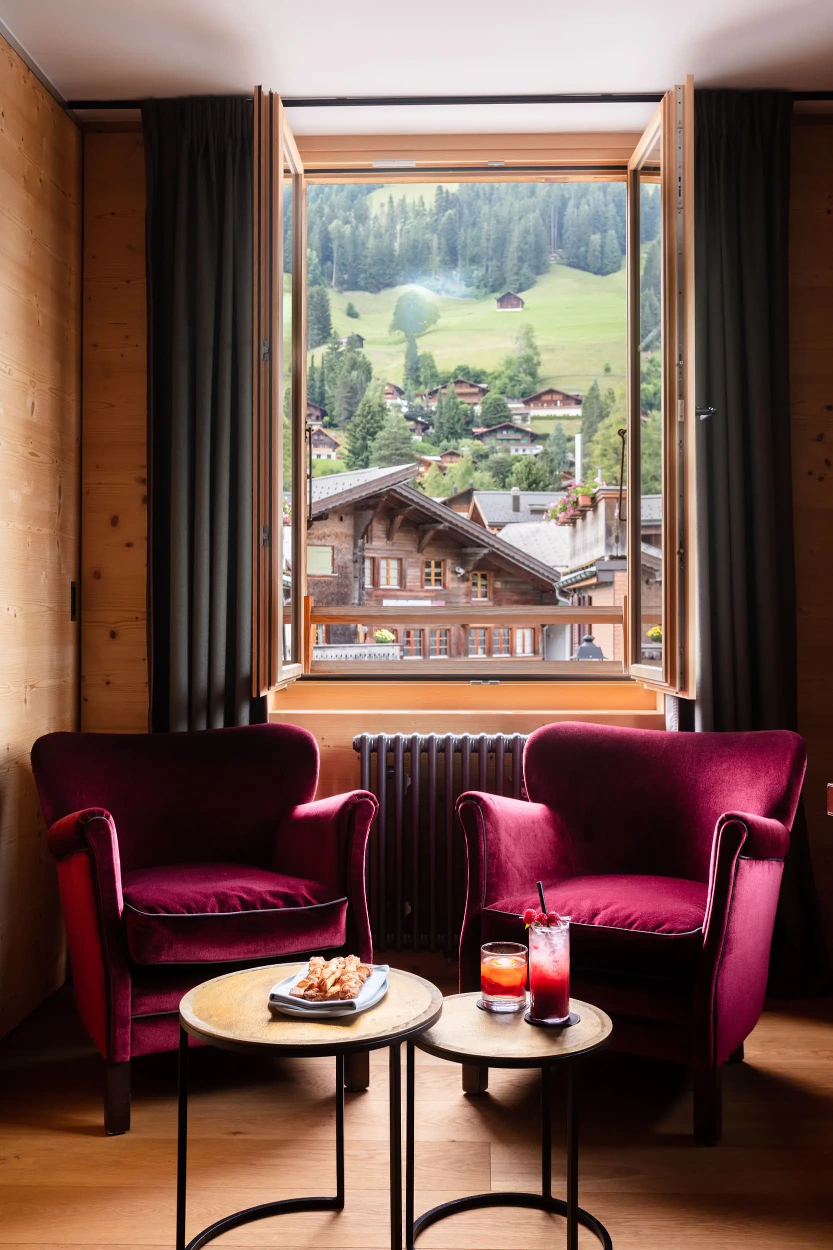 Le chalet du Valrose en été